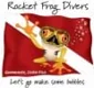 Logo van Rocket frog divers costa rica