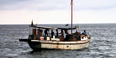 Vissersboot voor Ecuador – archieffoto