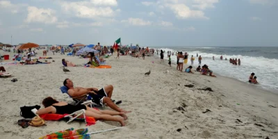 Jones Beach op Long Island, New York